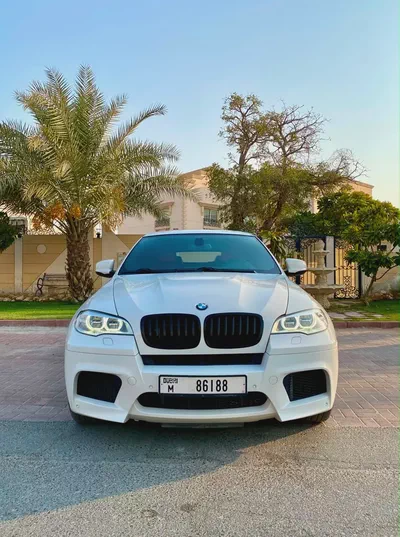 2014 BMW X6M  4.4L V8 555 HP || LOW MILEAGE || ACCIDENT FREE || GCC || CARPLAY TOUCH SCREEN-3