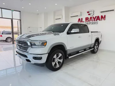 دودج رام لارامي DODGE RAM LARAMIE 4x4 1500 HEMI 5.7L  ابيض / بيج 2019 (خليجي)-1