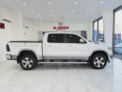 دودج رام لارامي DODGE RAM LARAMIE 4x4 1500 HEMI 5.7L  ابيض / بيج 2019 (خليجي)-6
