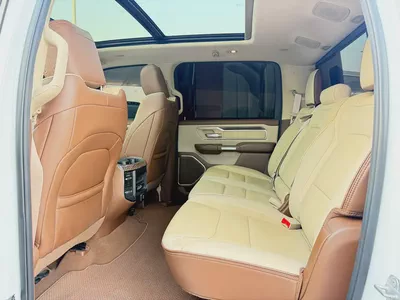 دودج رام لارامي DODGE RAM LARAMIE 4x4 1500 HEMI 5.7L  ابيض / بيج 2019 (خليجي)-8