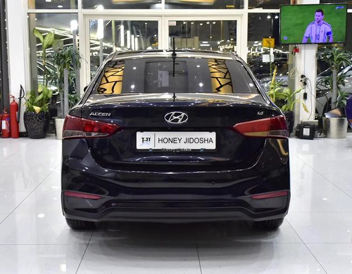 Hyundai Accent 1.6L ( 2020 Model ) in Blue Color GCC Specs-9-9