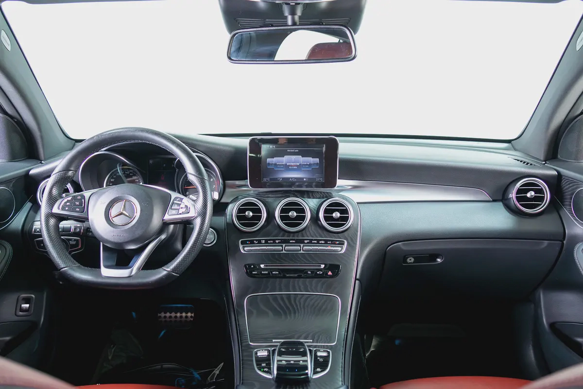 Mercedes Benz GLC 250 Coupe-AMG Body Styling-RED/Black Leather Sport Interior-Head Up Display-9-9