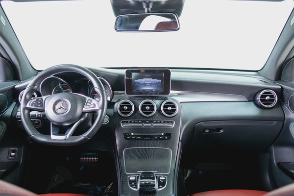 Mercedes Benz GLC 250 Coupe-AMG Body Styling-RED/Black Leather Sport Interior-Head Up Display