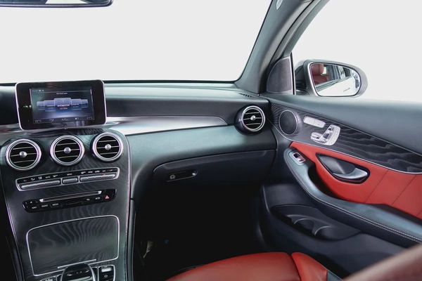 Mercedes Benz GLC 250 Coupe-AMG Body Styling-RED/Black Leather Sport Interior-Head Up Display