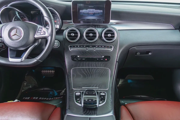 Mercedes Benz GLC 250 Coupe-AMG Body Styling-RED/Black Leather Sport Interior-Head Up Display