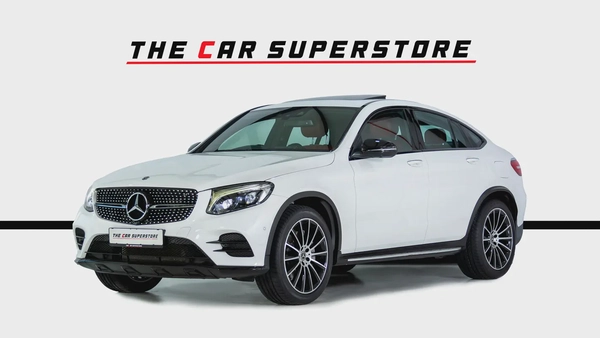 Mercedes Benz GLC 250 Coupe-AMG Body Styling-RED/Black Leather Sport Interior-Head Up Display