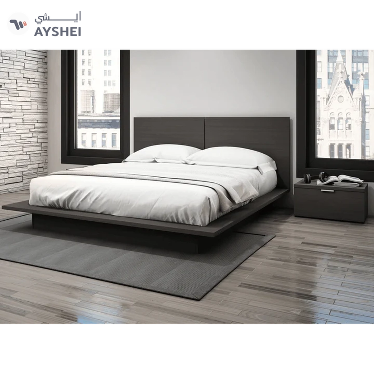 Bed Side Table, Denilia-2-2