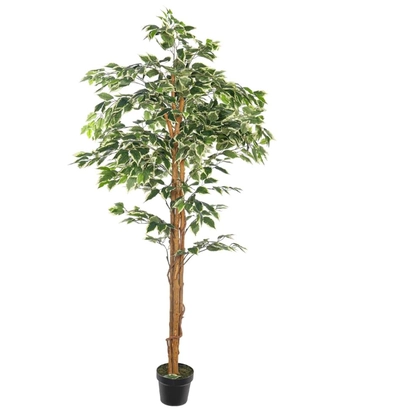 YATAI DECOR Nearly Natural Artificial Ficus Plant 1.8 Meters High Ficus Tree Fake Plant-0