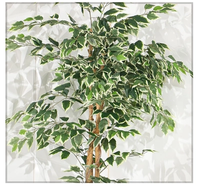 YATAI DECOR Nearly Natural Artificial Ficus Plant 1.8 Meters High Ficus Tree Fake Plant-3