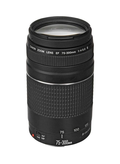 Canon EF 75-300mm f/4-5.6 III Telephoto Zoom Lens For Canon Black-0