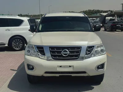 Nissan patrol 2019 white color GCc calen cR-0