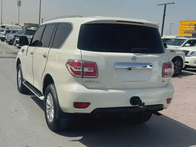Nissan patrol 2019 white color GCc calen cR-7