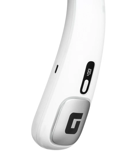 GEEPAS Portable Neck Fan- GF21227/ 6 Hours Long Working Time, 3 Speed Levels/ Digital Display, Lightweight, Rechargeable for Indoor and Outdoor Use/ Silent, Safe and Secure/ White, 2 Years Warranty GF21227 white-2