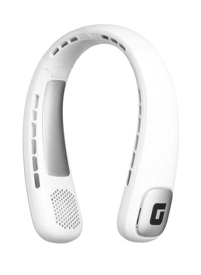 GEEPAS Portable Neck Fan- GF21227/ 6 Hours Long Working Time, 3 Speed Levels/ Digital Display, Lightweight, Rechargeable for Indoor and Outdoor Use/ Silent, Safe and Secure/ White, 2 Years Warranty GF21227 white-0