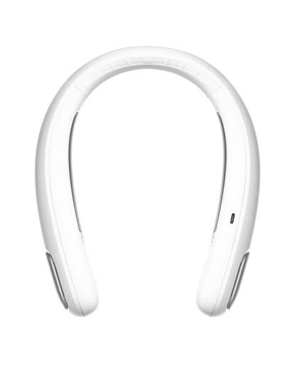 GEEPAS Portable Neck Fan- GF21227/ 6 Hours Long Working Time, 3 Speed Levels/ Digital Display, Lightweight, Rechargeable for Indoor and Outdoor Use/ Silent, Safe and Secure/ White, 2 Years Warranty GF21227 white-5