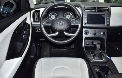 Hyundai Creta ( 2024 Model ) in White Color GCC Specs-3