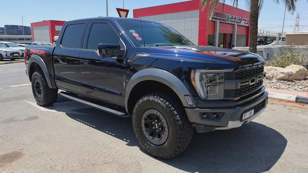 Ford F-150 Raptor 2022 GCC Specs -Under Warranty - Full Service History -  Pristine Condition-1-1