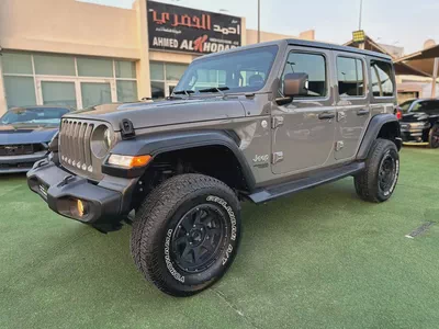 (2019) JEEP WRANGLER //SPORT// GCC FULL OPTION -ORIGINAL PAINT--1