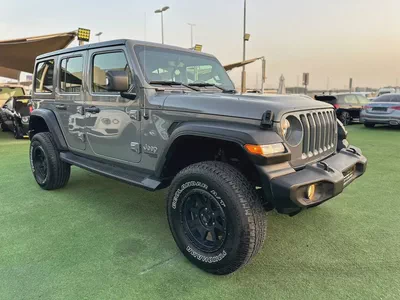 (2019) JEEP WRANGLER //SPORT// GCC FULL OPTION -ORIGINAL PAINT--3