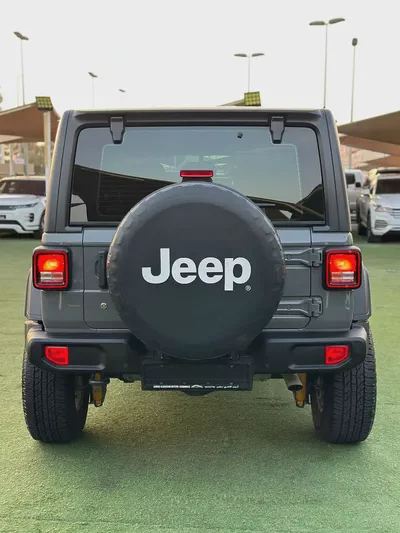 (2019) JEEP WRANGLER //SPORT// GCC FULL OPTION -ORIGINAL PAINT--5