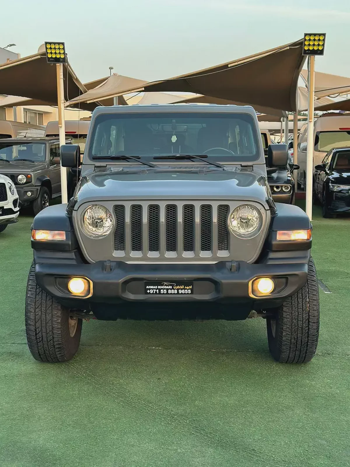 (2019) JEEP WRANGLER //SPORT// GCC FULL OPTION -ORIGINAL PAINT--2-2