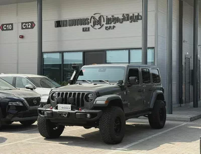 2019 Jeep Wrangler Unlimited Sahara | Modified | GCC Specs | Dealer Warranty & Service Package-0