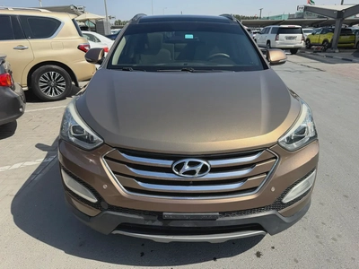 Hyundai Santafea 2015 brown color fullopshin GCc calen acr-0