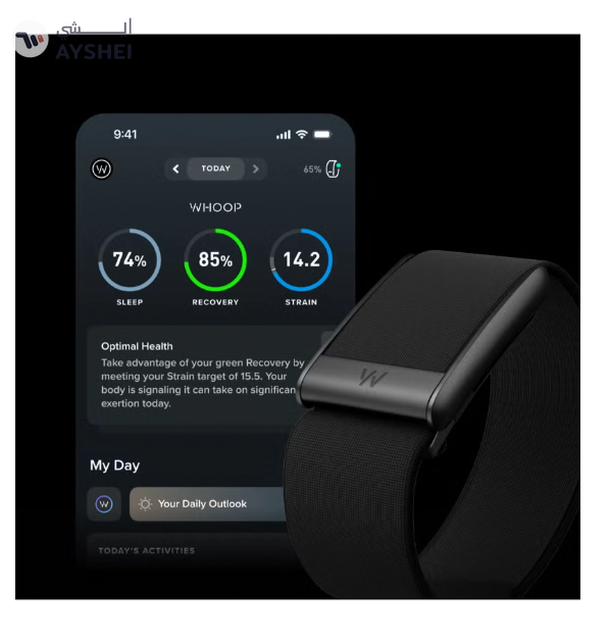 Whoop One – 12-Month Membership – 5.0 Health and Fitness Wearable-2-2
