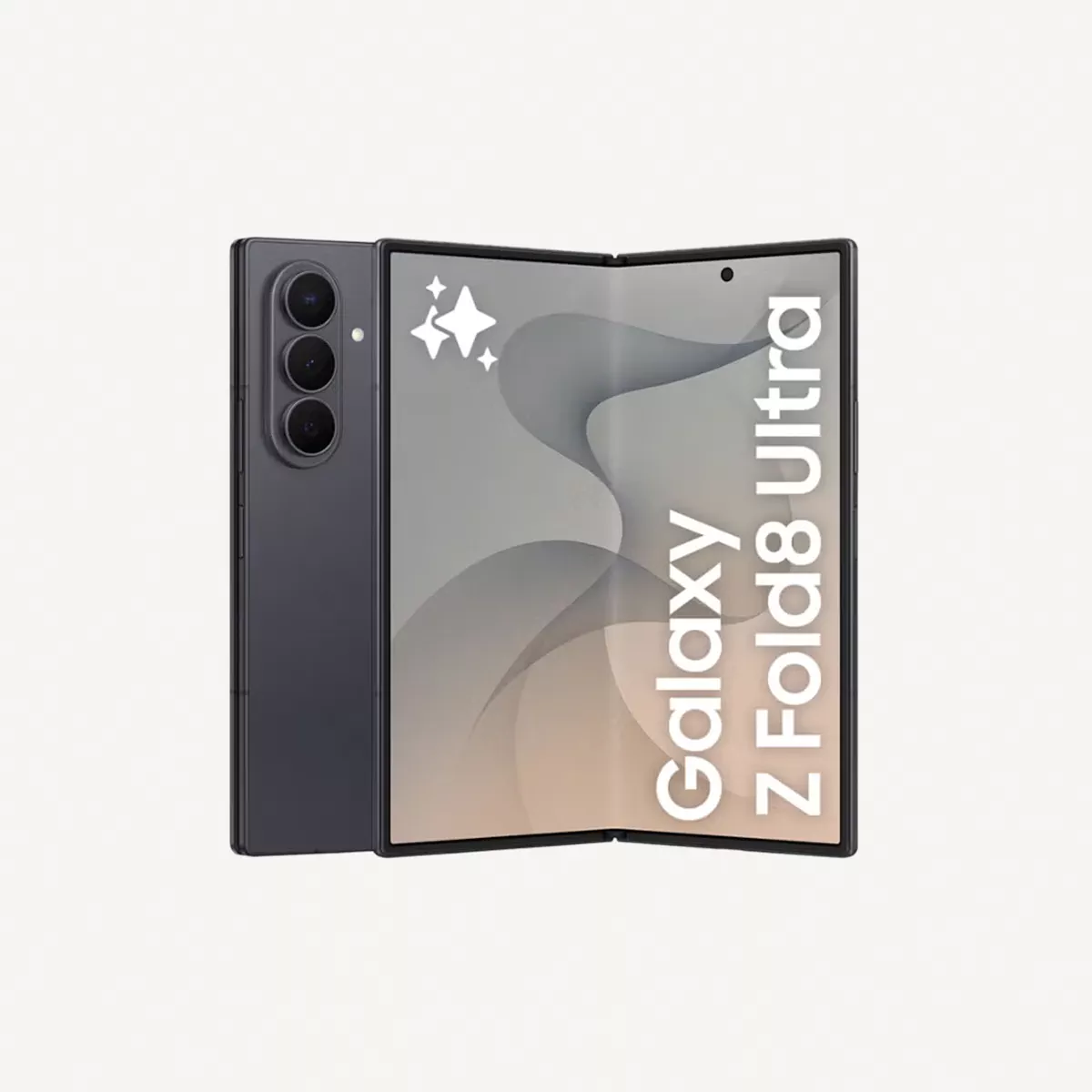 Samsung Galaxy Z Fold 8 Ultra Dual SIM Graphite 12GB RAM 256GB 5G - Middle East Version