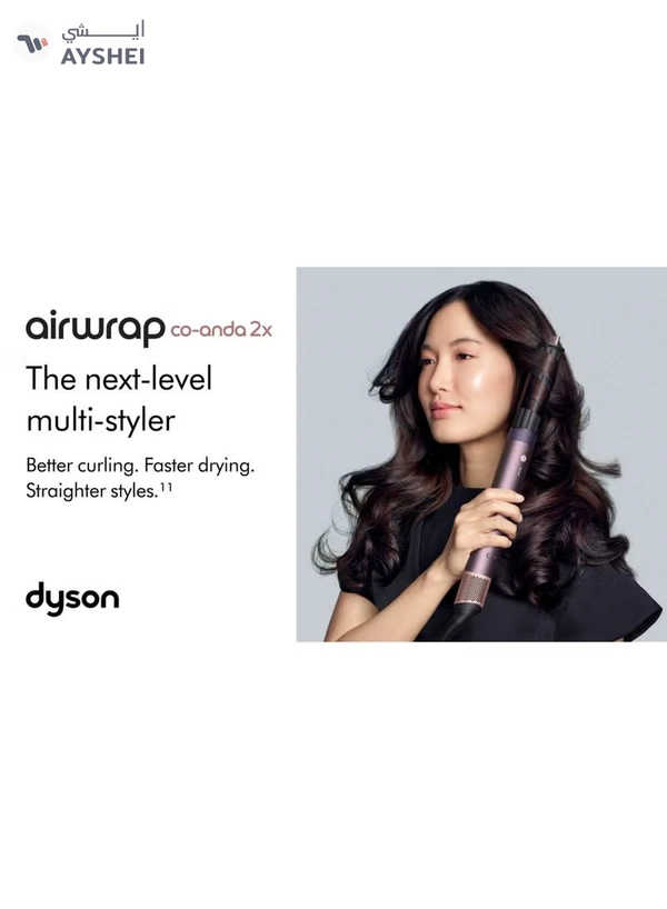 Dyson Airwrap Co-anda2x™ multi-styler and dryer Straight+Wavy Jasper Plum