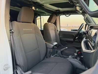 (2021) JEEP WRANGLER //SAHARA// GCC FULL OPTION -ORIGINAL PAINT--15