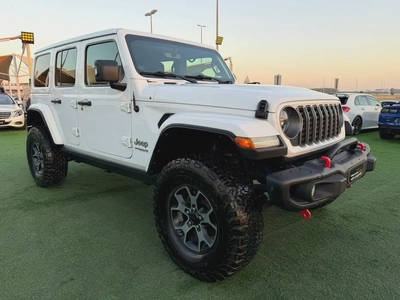 (2021) JEEP WRANGLER //SAHARA// GCC FULL OPTION -ORIGINAL PAINT--3