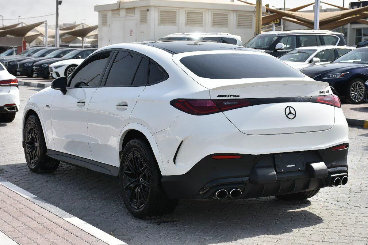 AMG GLC43 COUPE 2024 | WHITE-4-4