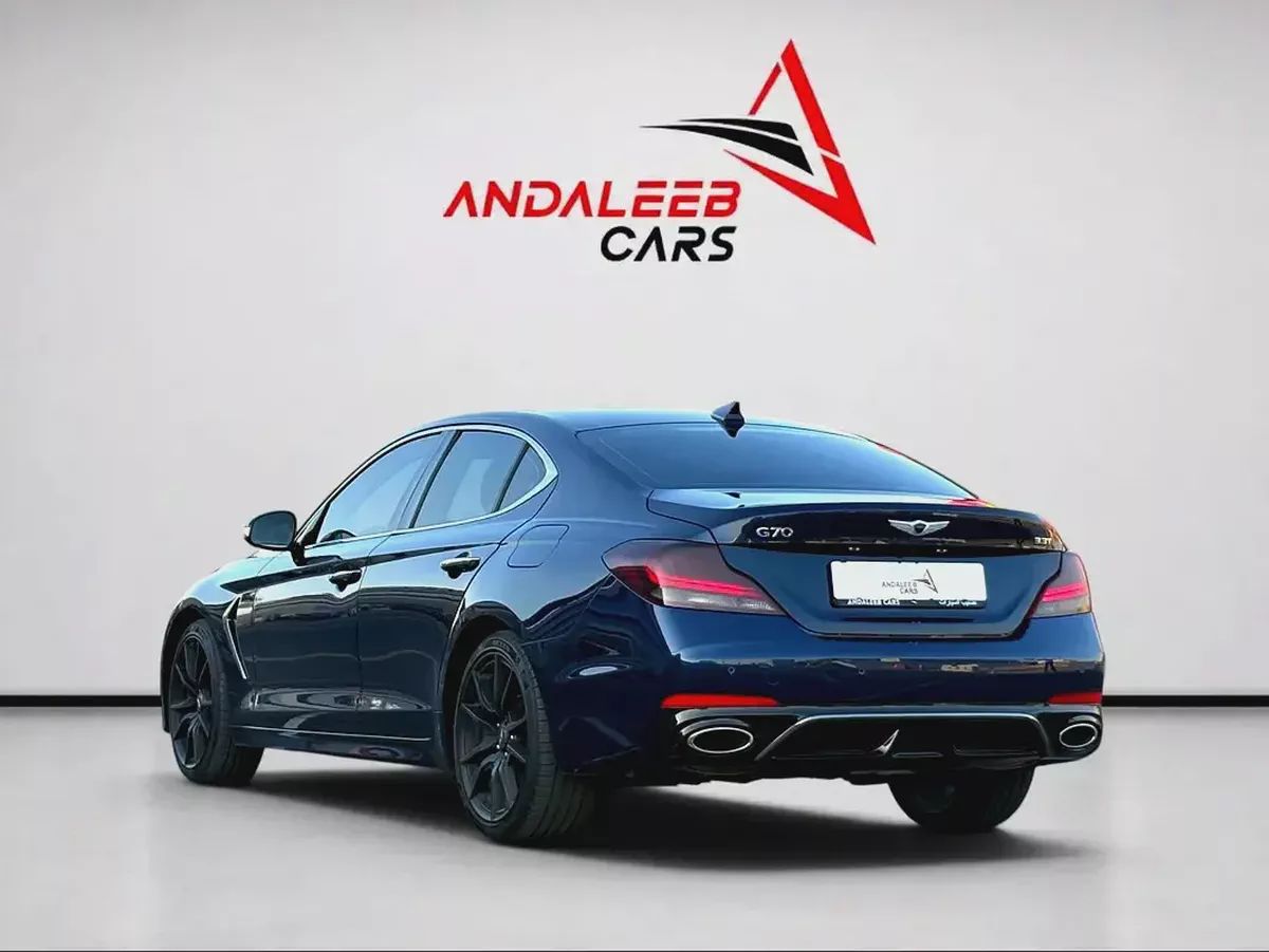 AED 1,440 P.M | 0% DOWN PAYMENT | GENESIS G70 PRESTIGE | 3.3L TWIN-TURBO V6 | 2018 | KOREAN SPECS-9-9