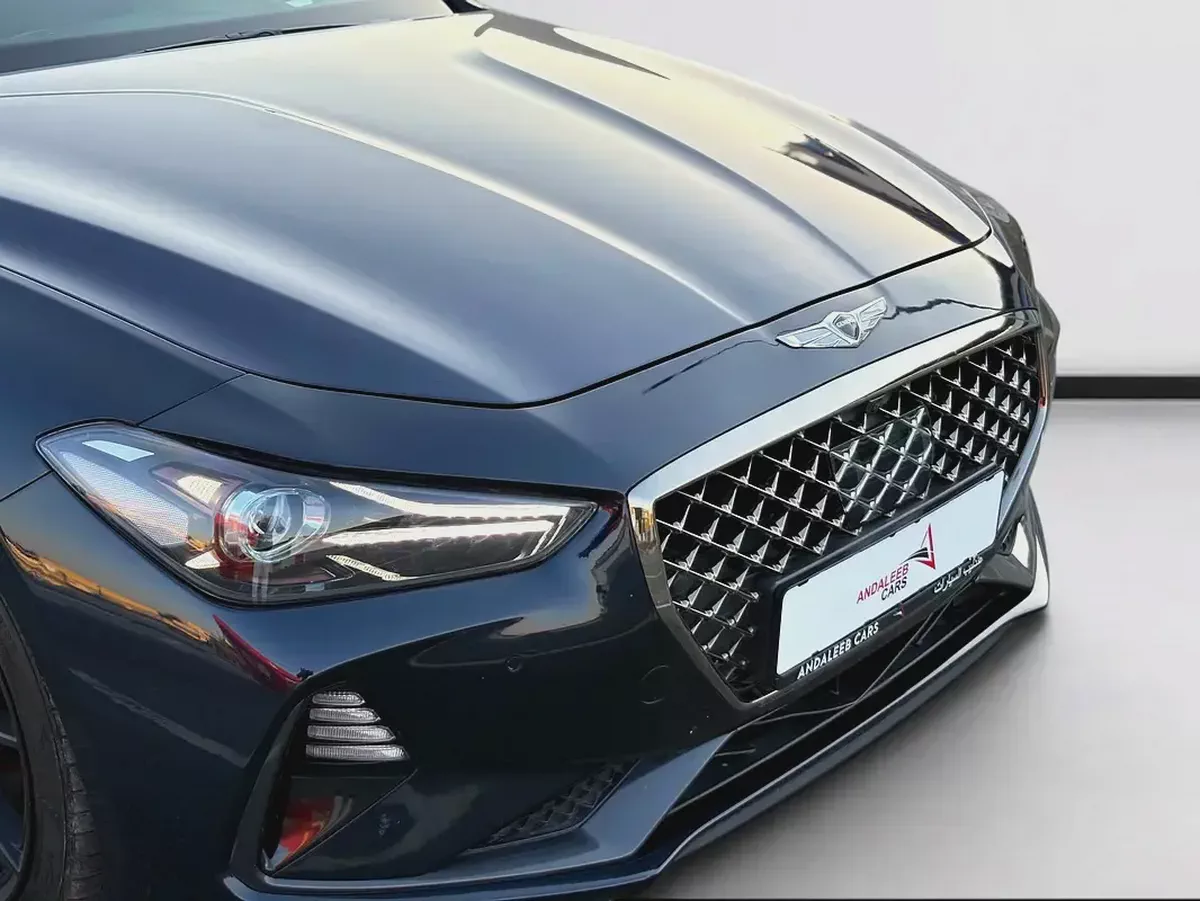 AED 1,440 P.M | 0% DOWN PAYMENT | GENESIS G70 PRESTIGE | 3.3L TWIN-TURBO V6 | 2018 | KOREAN SPECS-2-2