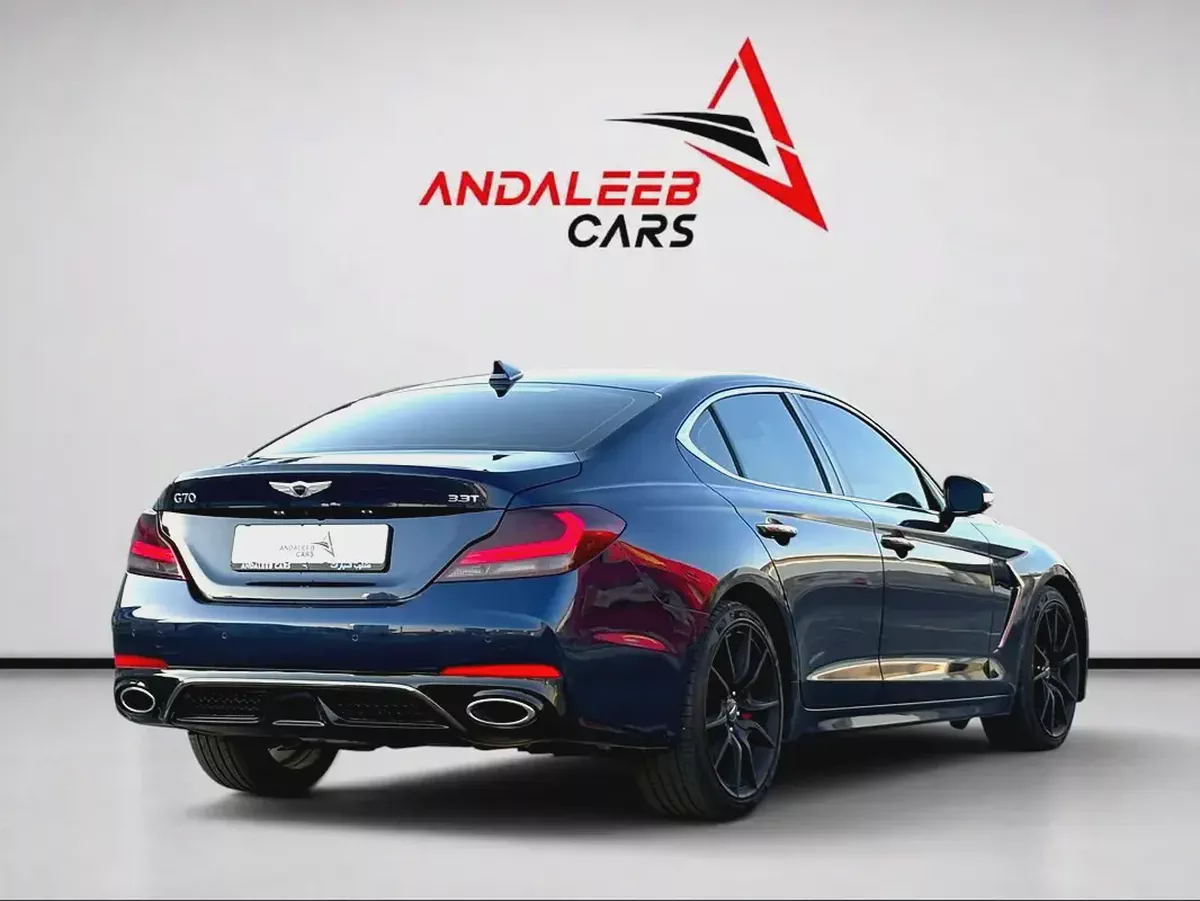 AED 1,440 P.M | 0% DOWN PAYMENT | GENESIS G70 PRESTIGE | 3.3L TWIN-TURBO V6 | 2018 | KOREAN SPECS-7-7