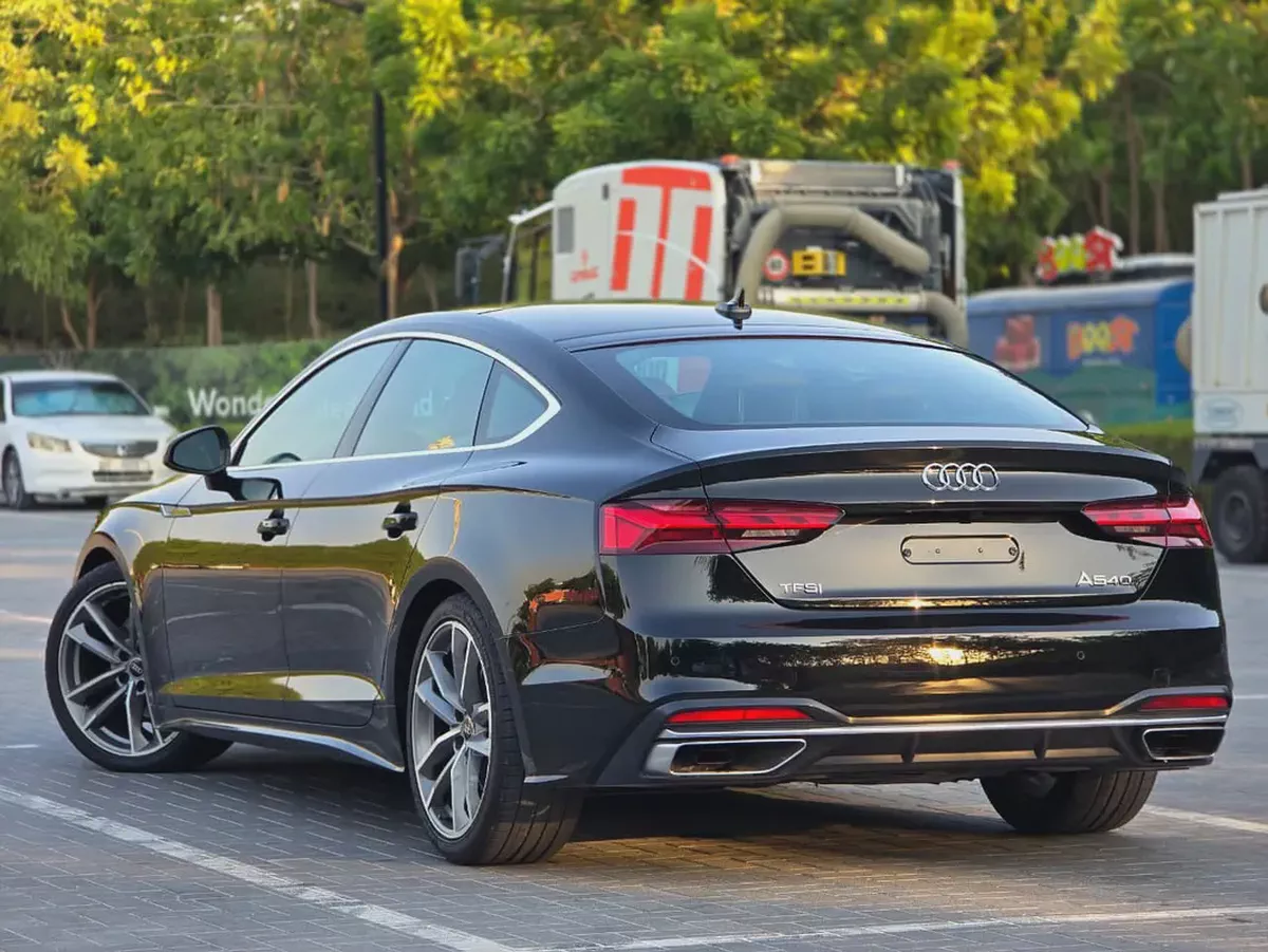 Audi A5 40 TFSI 2023 | GCC Specs | Pristine Condition | FSH | Full opition-3-3