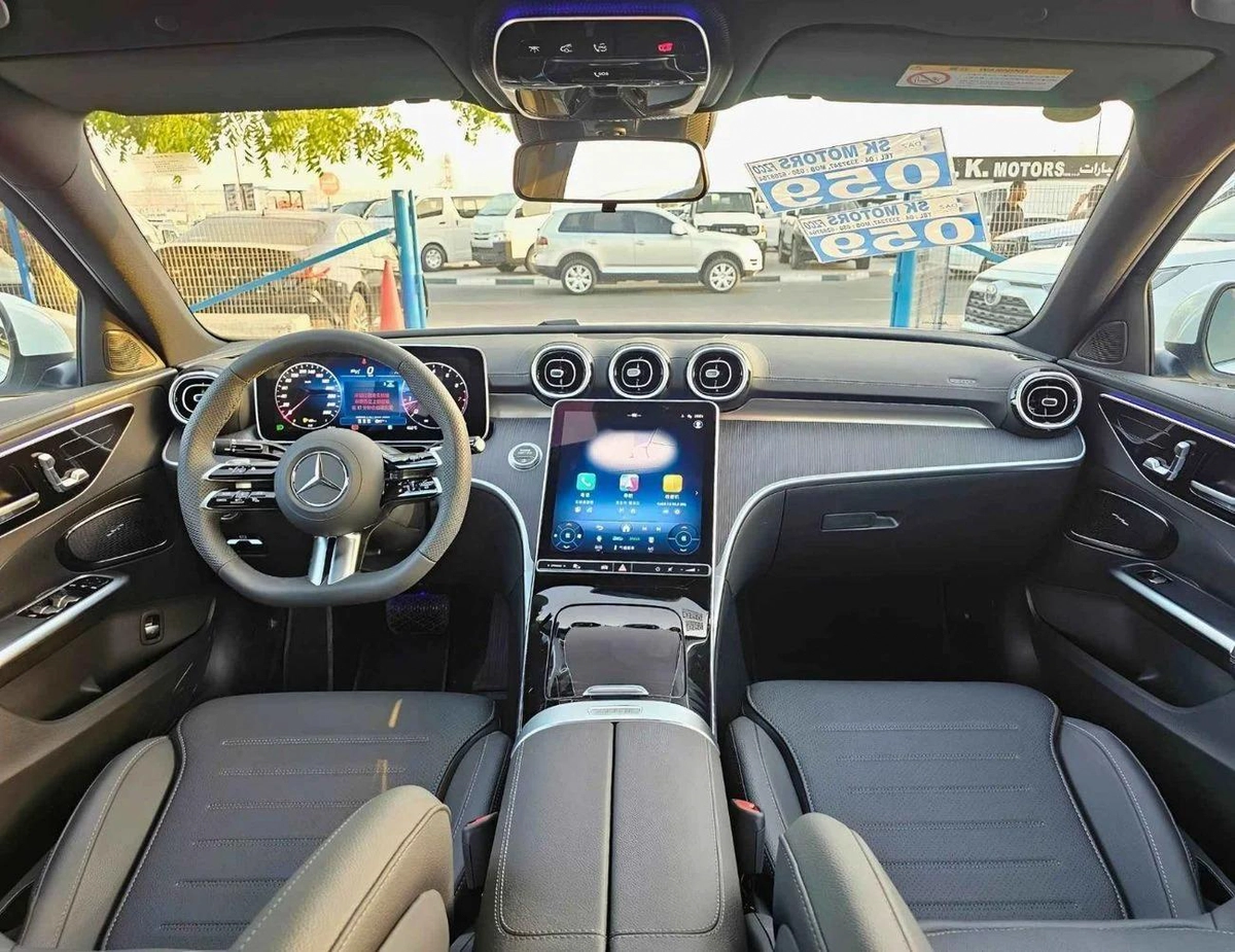 Mercedes Benz C 200 L 1.5L / TURBO SPORT EDITION / 360* CAMERA / LEATHER SEATS-2-2