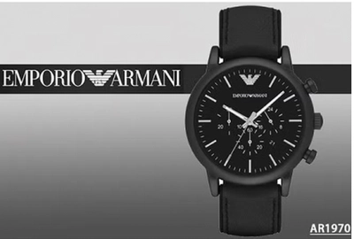 Emporio Armani Men Luigi Water Resistant Chronograph Watch AR1970-4