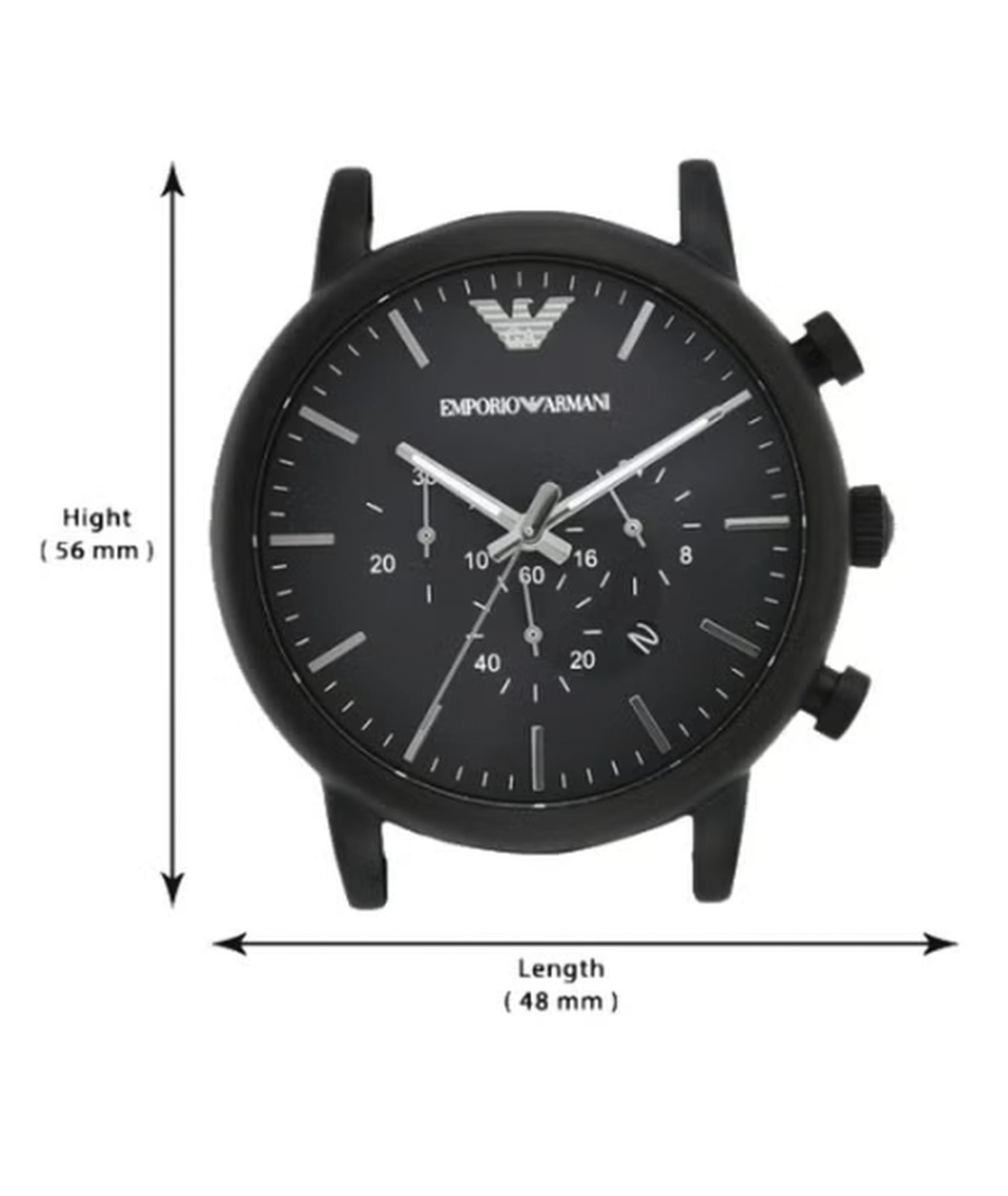 Emporio Armani Men Luigi Water Resistant Chronograph Watch AR1970-3-3