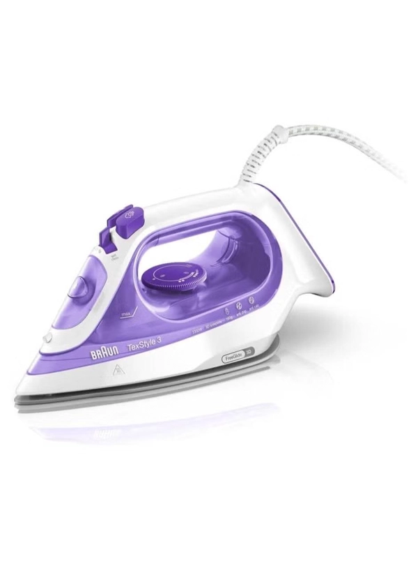 BRAUN Texstyle 3 Steam Iron 230 ml 2350 W ‎SI 3042 VI ‎Violet