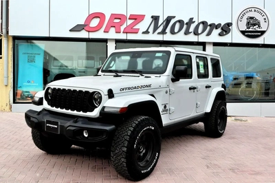 3 YRS DEALER WTY AND SP | USED 2024 JEEP WRANGLER 4DR SAHARA WHITE | ORZ CUSTOM BUILT | BANK FINANCE-0