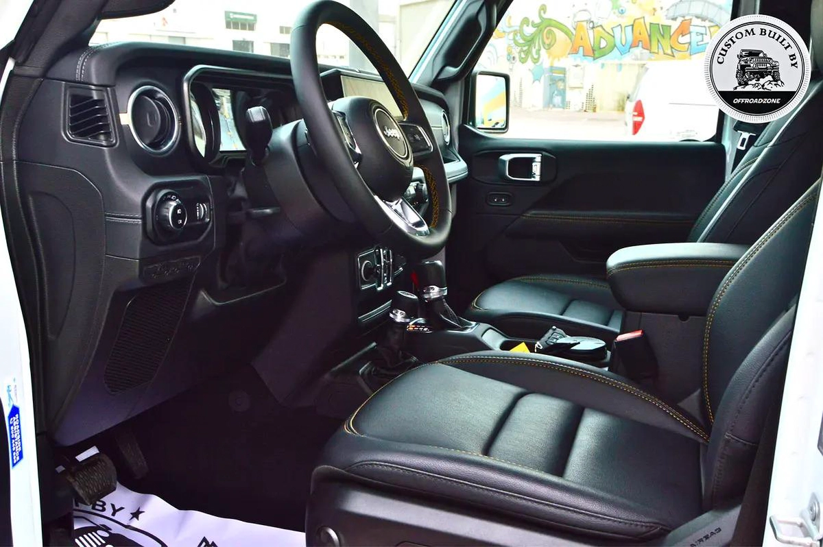 3 YRS DEALER WTY AND SP | USED 2024 JEEP WRANGLER 4DR SAHARA WHITE | ORZ CUSTOM BUILT | BANK FINANCE-12-12