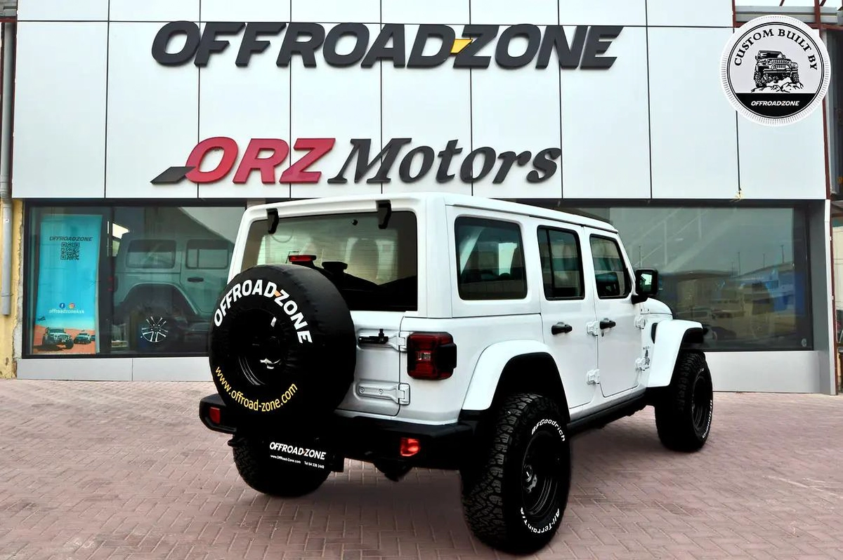 3 YRS DEALER WTY AND SP | USED 2024 JEEP WRANGLER 4DR SAHARA WHITE | ORZ CUSTOM BUILT | BANK FINANCE-7-7