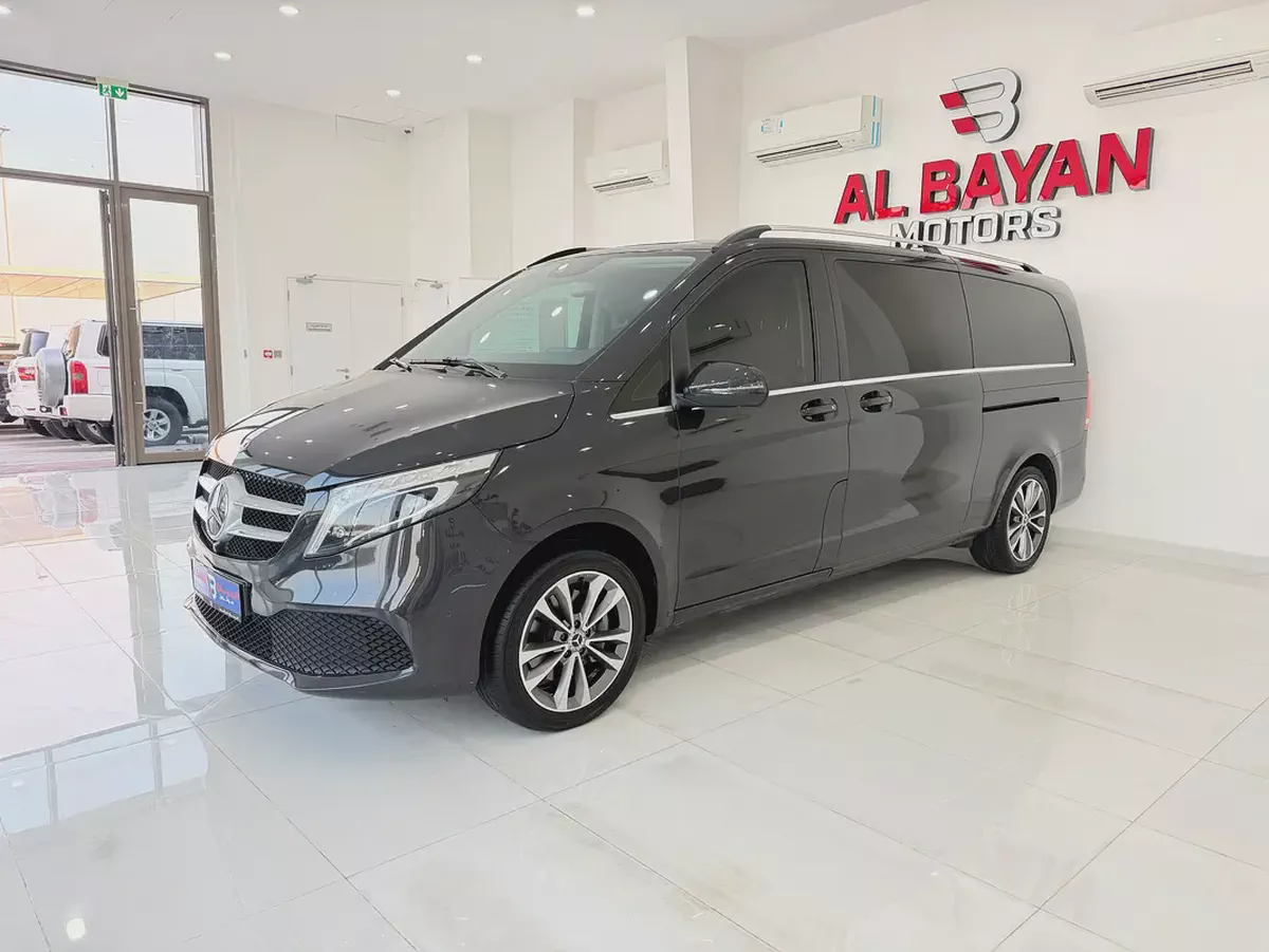 مرسيدس بنز V250 رمادي / اسود 2020  (خليجي )-1-1