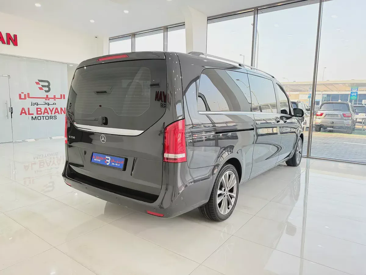 مرسيدس بنز V250 رمادي / اسود 2020  (خليجي )-2-2