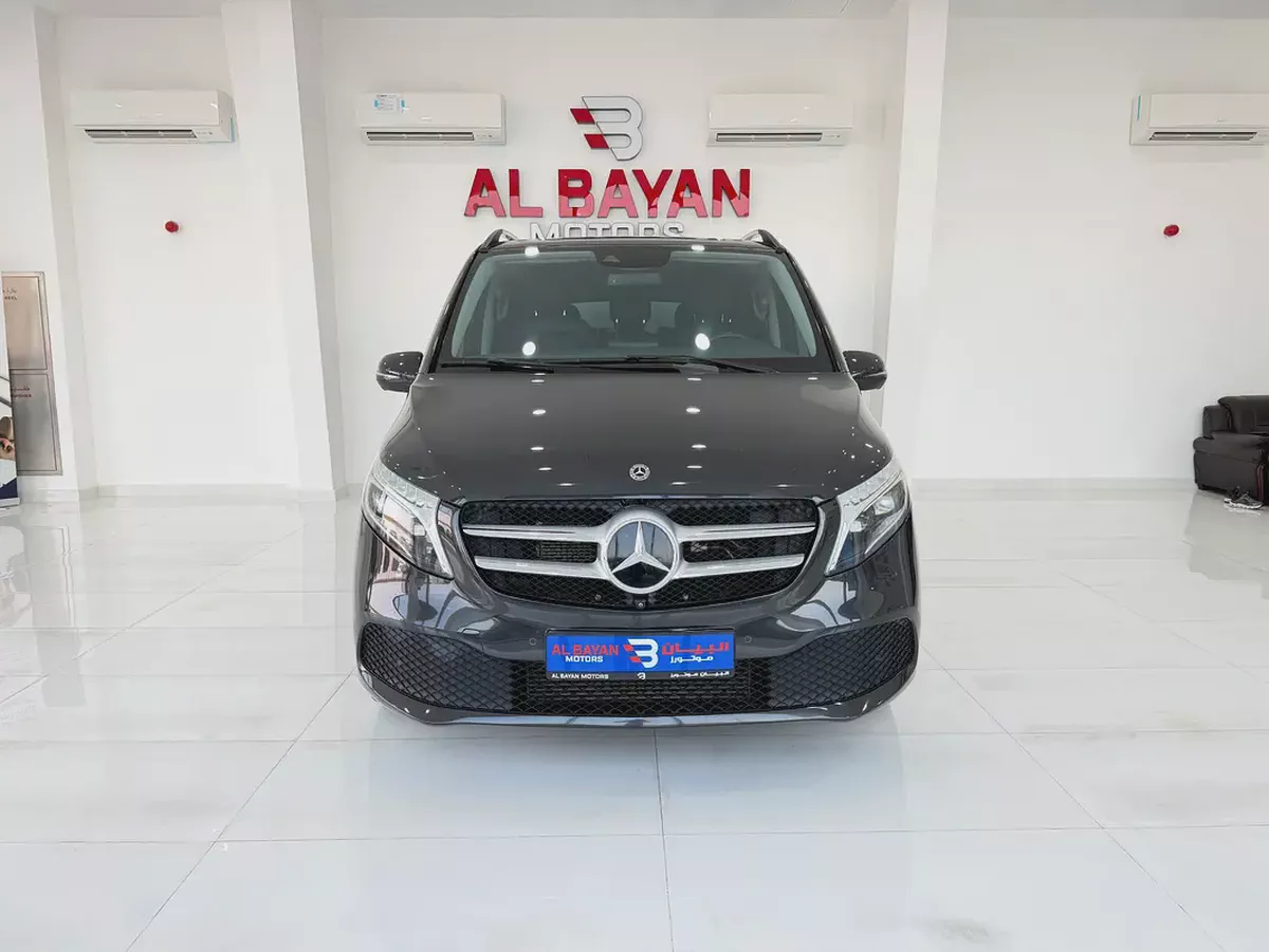 مرسيدس بنز V250 رمادي / اسود 2020  (خليجي )-4-4