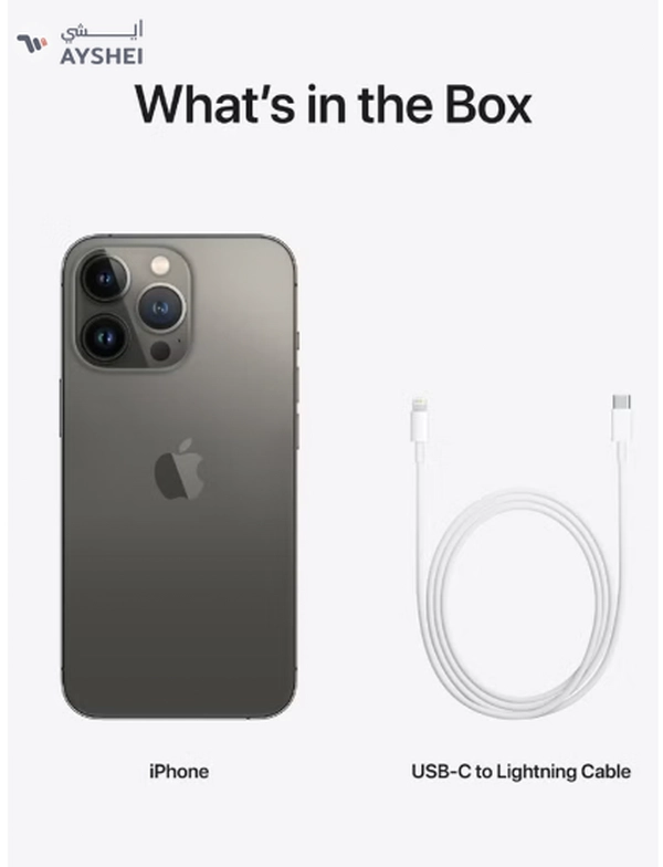 Apple Renewed - iPhone 13 Pro Max 128GB Graphite 5G With Facetime - International Version