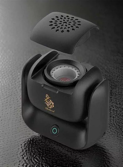 Rotating Electric Incense Burner with 90° Adjustable Angle, LED Indicator, 700°C High-Temperature Heating, 1500mAh Rechargeable Battery, and Type-C Fast Charging, Perfect for Bukhoor, Home, Office, and Car-4
