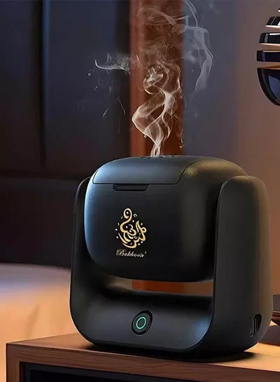 Rotating Electric Incense Burner with 90° Adjustable Angle, LED Indicator, 700°C High-Temperature Heating, 1500mAh Rechargeable Battery, and Type-C Fast Charging, Perfect for Bukhoor, Home, Office, and Car-5